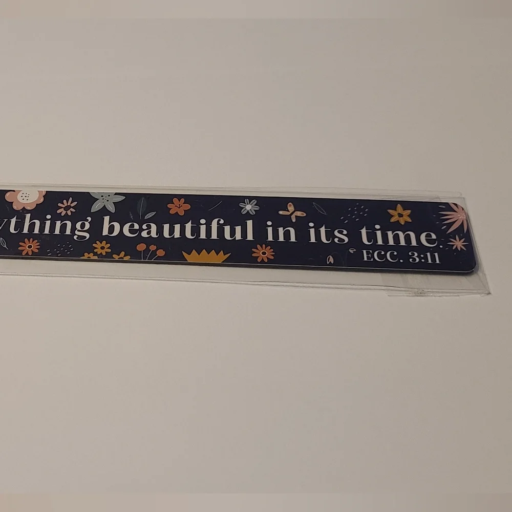 Magnet Strip He Has Made Everything Beautiful In Its Time Scripture